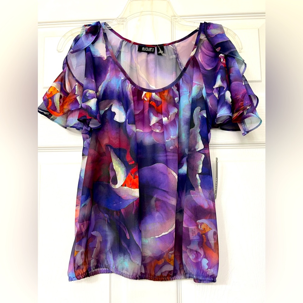 A.N.A petite small blouse
